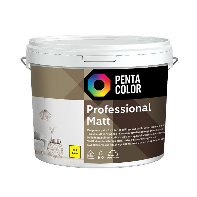 Základ barvy Pentacolor Professional Matt, emulze, 3 l