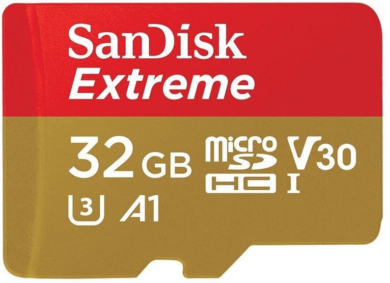 PAMÄŤOVÁ KARTA SANDISK 32GB MICRO SDHC EXTREME 100MB/s