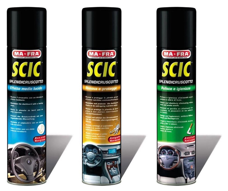 Čistič přístrojové desky automobilu Ma-Fra Scic, 0,6l