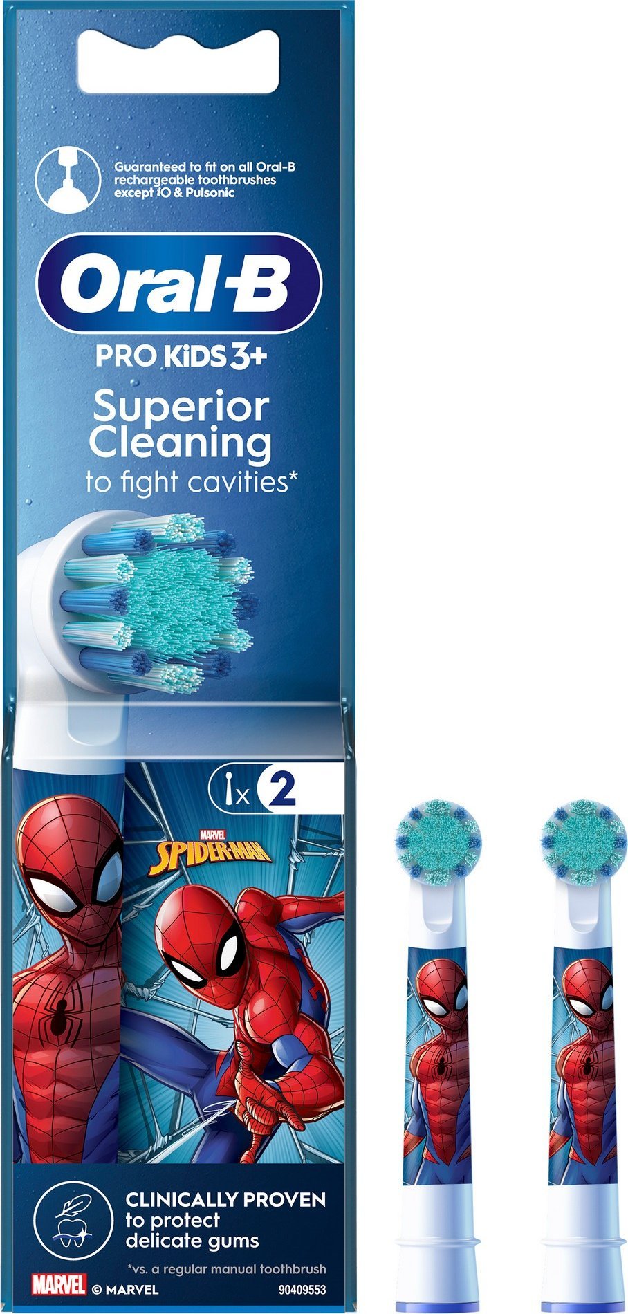 Braun Oral-B EB10S-2 Spider-Man tips 2pcs