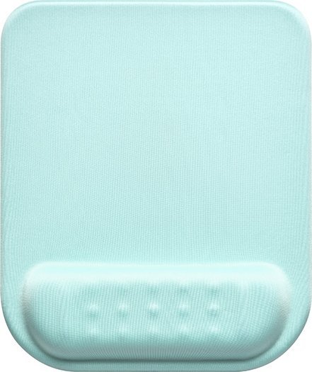 Powerton podložka pod myš a zápästie, Powerton Ergoline Pastel Edition, ergonomická, mätová, pena, Powerton