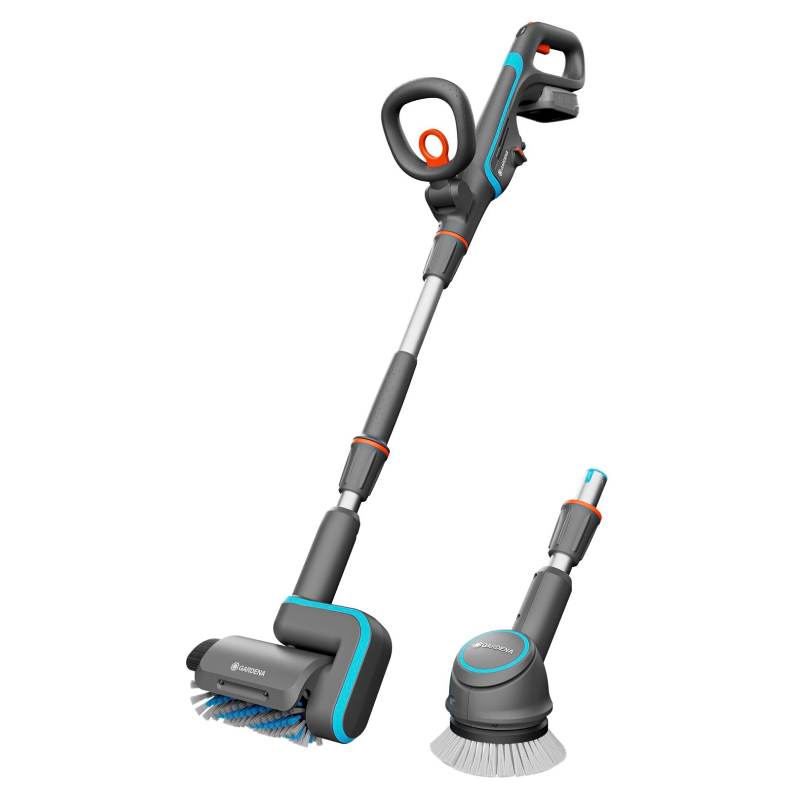 GARDENA akumulátorový multifunkční čistič AquaBrush Universal 18V P4A solo, čistič tvrdých podlah