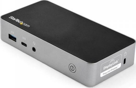 StarTech.com USB-C Dock, Dual Monitor 1080p HDMI Laptop Docking Station, 60W Power Delivery, 1x USB-C, 3x USB-A, Ethernet, Dual HDMI Video Display USB 3.1 Gen 1 Type-C Dock, Mac & Windows - 60W PD Wit