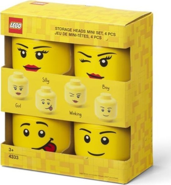 LEGO LEGO Classic 43330800 Súprava 4 mini hláv