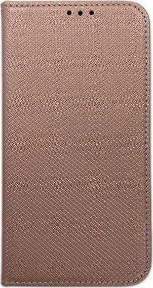 Žádné jméno Smart Magnet Book iPhone 14 6.1 Pink Gold/Rose Gold