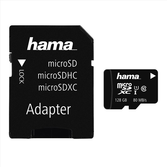 HAMA 124158 microSDXC 128 GB Class 10 U