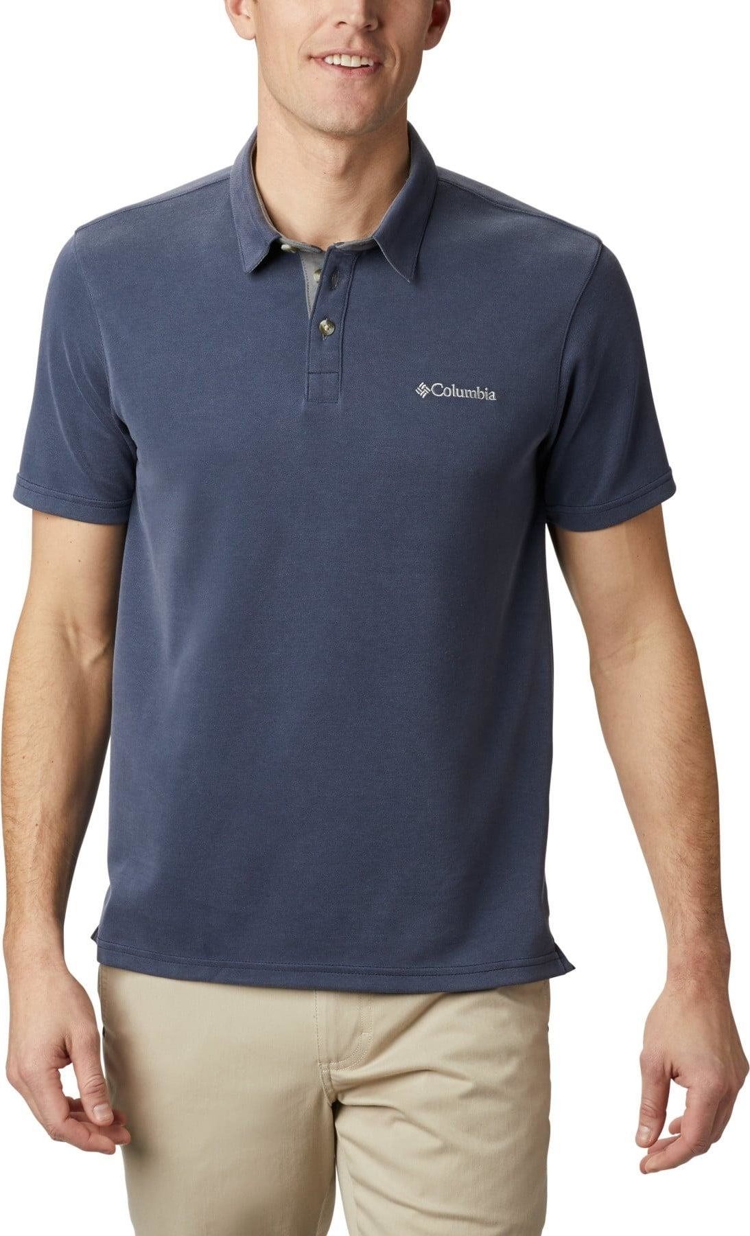 Pánské tričko Columbia Nelson Point Navy Velikost S (1772721464)