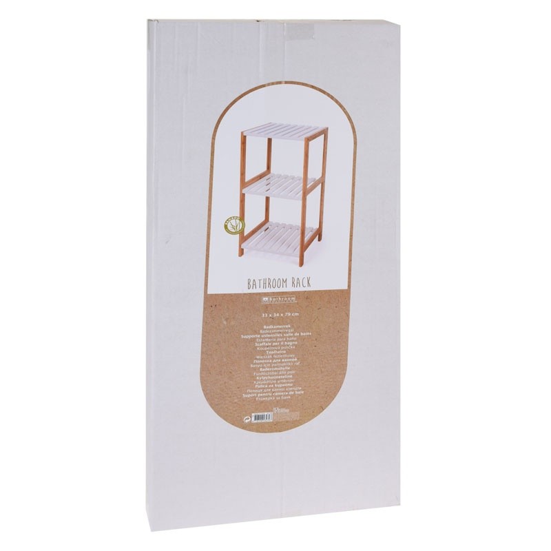 Regál do koupelny 79 cm