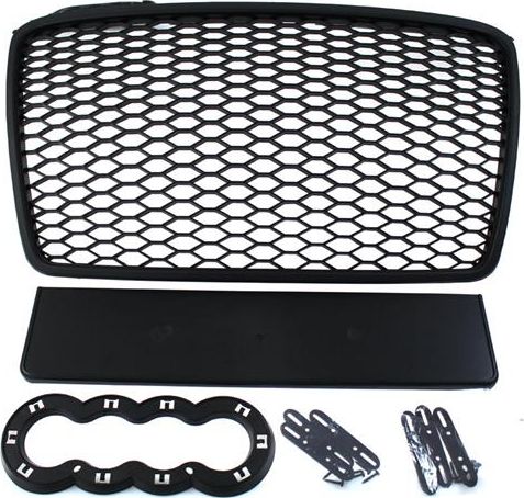 MTuning_F GRILL AUDI A4 B7 RS-STYLE ČERNÁ (04-08)