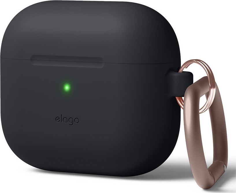 Elago Hang silikonové ochranné pouzdro pro AirPods 3 černé