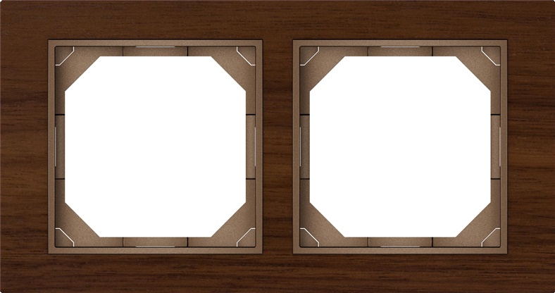 Manželská postel VILMA QR1000, ořech