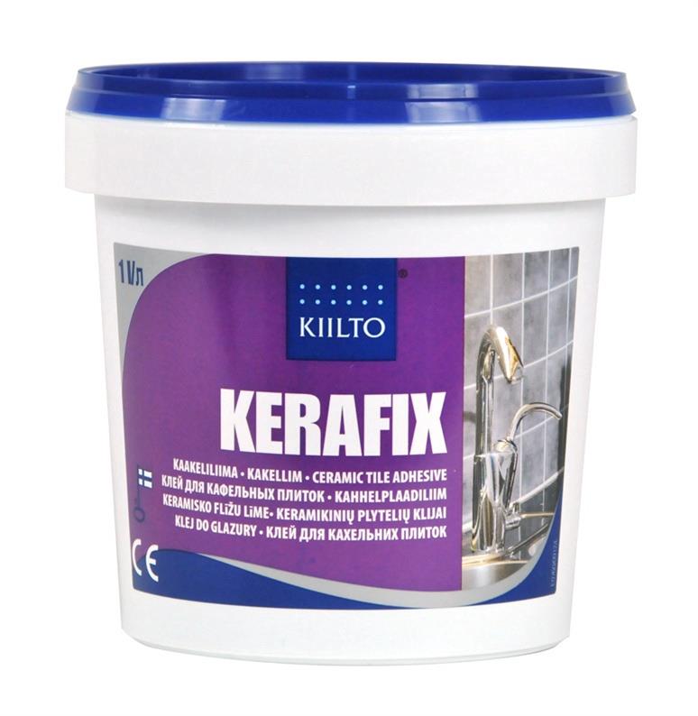 Pripravené lepidlo na obklady Kiilto Kerafix, 1 l