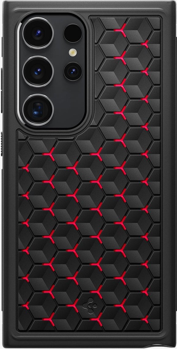 Spigen  Cryo Armor, kryočervená - Samsung Galaxy S24 Ultra