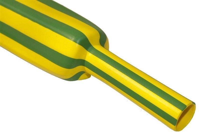 Tepelná trubica BYH-100, 6,4/3,2, žltá, zelená, 1 m