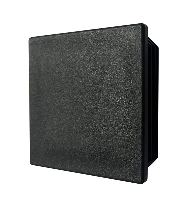 Kryt záhradného centra 70 x 70 mm, čierny