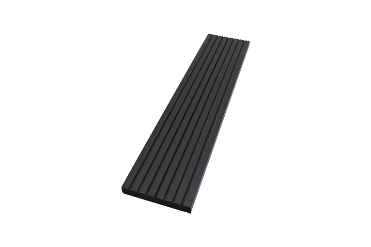 Zakončovací profil terasovej dosky WPC, 11x71x3000mm, sivý