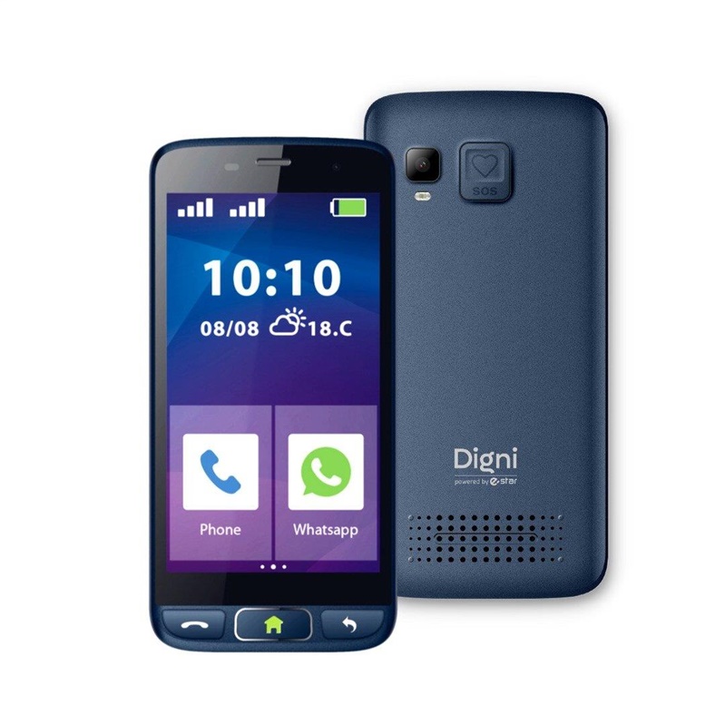 Mobilný telefón Digni Smart, modrý