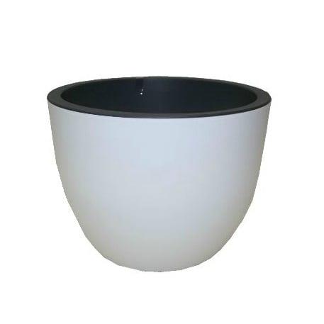 Hrniec Forma Plast Muna 3320, plast, O 40 cm, biela