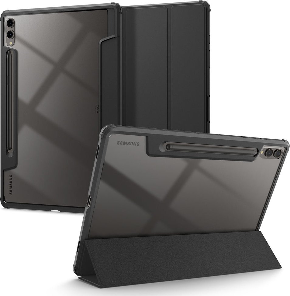 Pouzdro na tablet Spigen  Ultra Hybrid Pro, černé - Samsung Galaxy Tab S9+