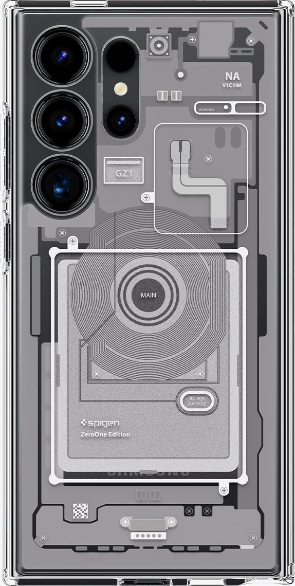Spigen Spigen Ultra Hybrid, nula jedna bílá - Samsung Galaxy S24 Ultra