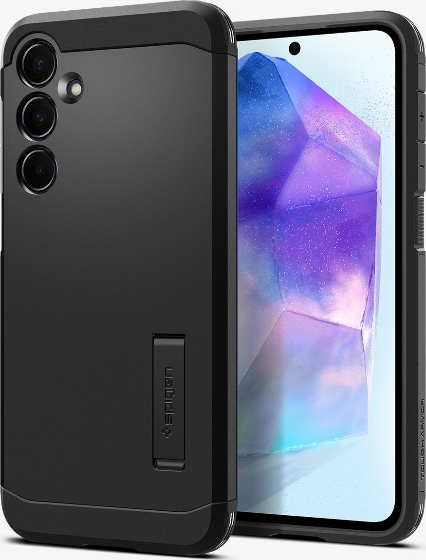 Spigen Pouzdro Tough Armor, černé - Samsung Galaxy A55