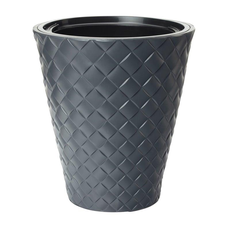 Hrniec Form Plast Makata 2800, plast, O30cm, sivý
