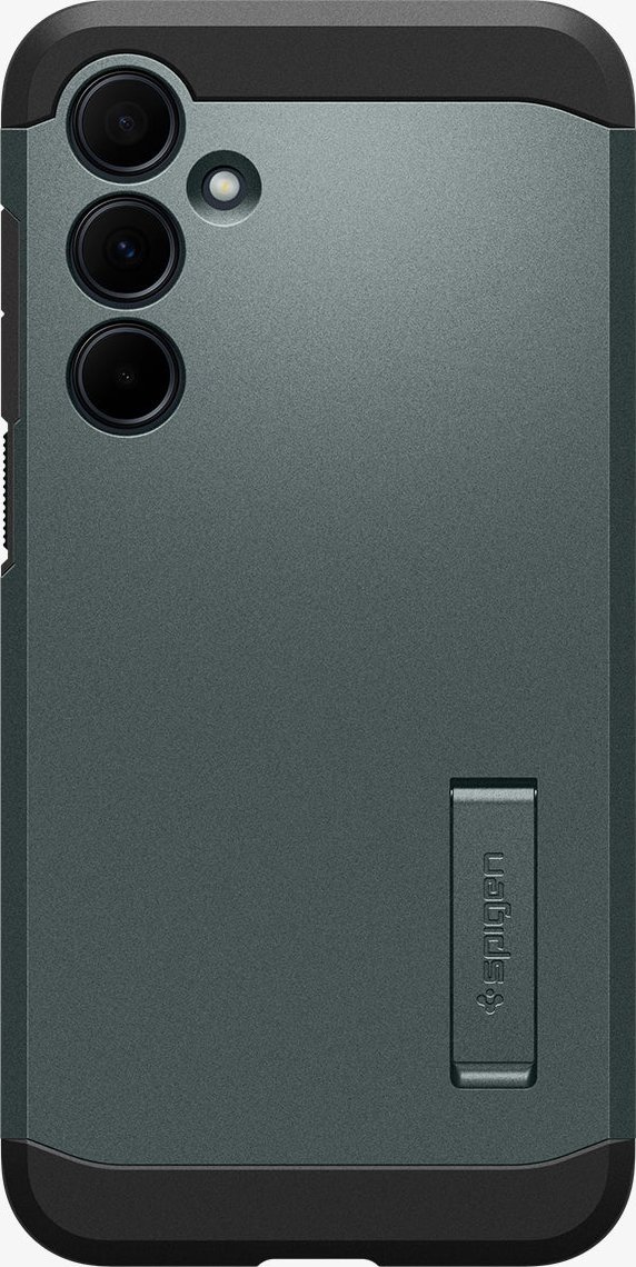 Spigen Tough Armor, hluboce zelená - Samsung Galaxy A35