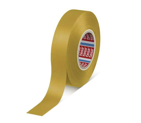 Izolačná páska Tesa Premium, žltá, 19 mm x 33 m