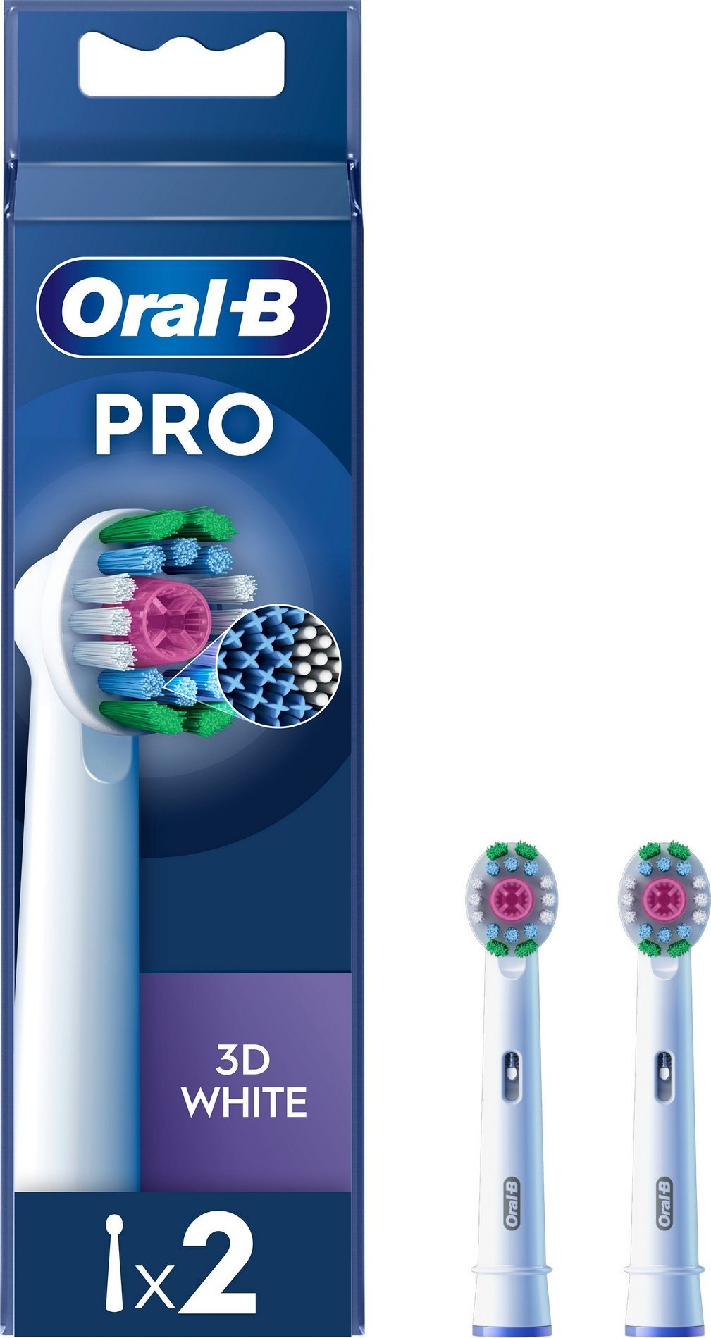 Hlavice zubního kartáčku Oral-B EB18-2 3D, 2 ks.
