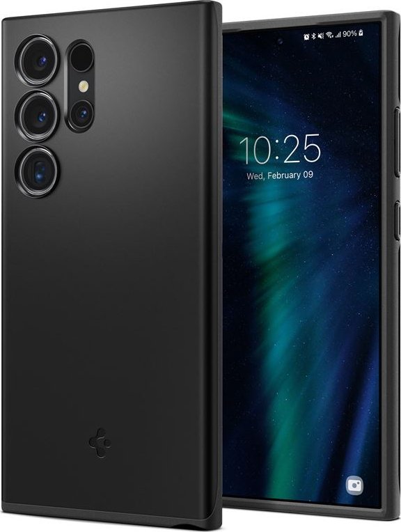 Spigen Pouzdro Thin Fit, černé - Samsung Galaxy S24 Ultra
