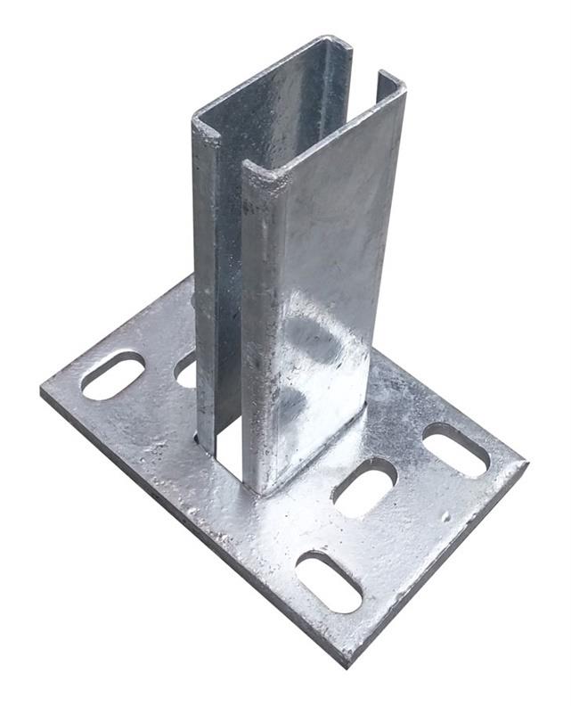 Základňa na montáž na tyč, 60x40 mm