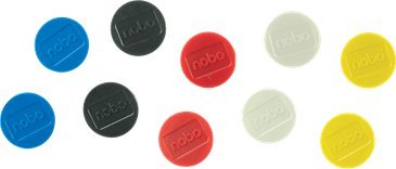 Nobo Magnety na bílé tabule 38 mm (2,5 kg) mix