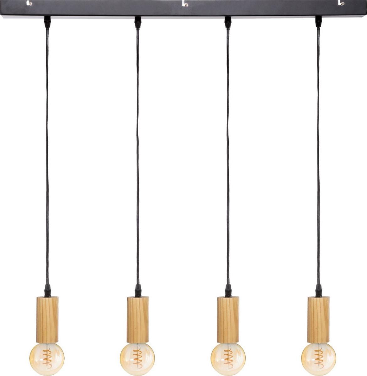 Atmosphera Závěsná lampa Hnědá Ays Závěsná lampa 80 cm