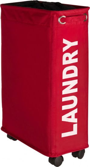 Koš na prádlo Corno koš na prádlo 60 x 40 x 18,5 cm 43 litrů polyester červený