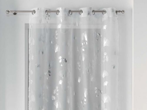 Douceur d`Interieur BLOOMY CLONE - BÍLÁ/ STŘÍBRNÁ 140x240