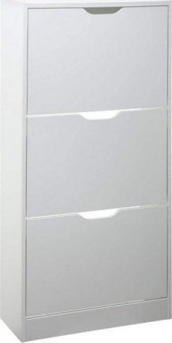 Botník 5five 5five Wood White (115 x 60 x 24 cm)