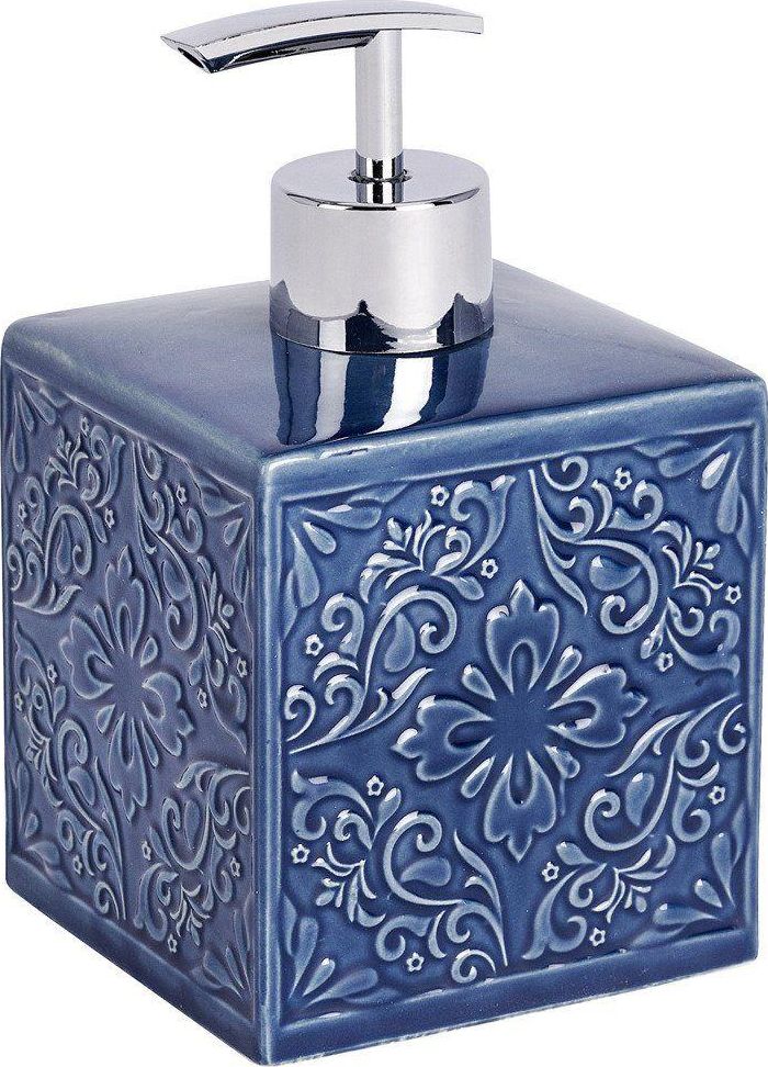Wenko Dávkovač mýdla Cordoba modrý dávkovač mýdla 500 ml