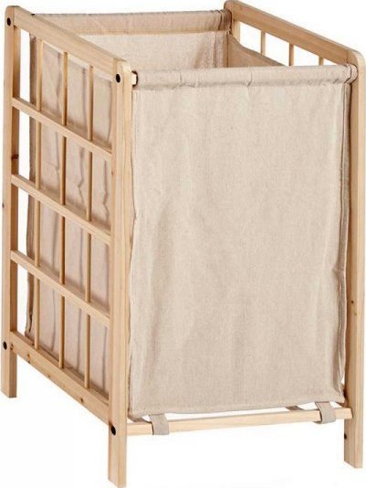 Kipit Koš na prádlo Koš na prádlo Dřevo Materiál 35 L (33 x 60 x 39,5 cm)