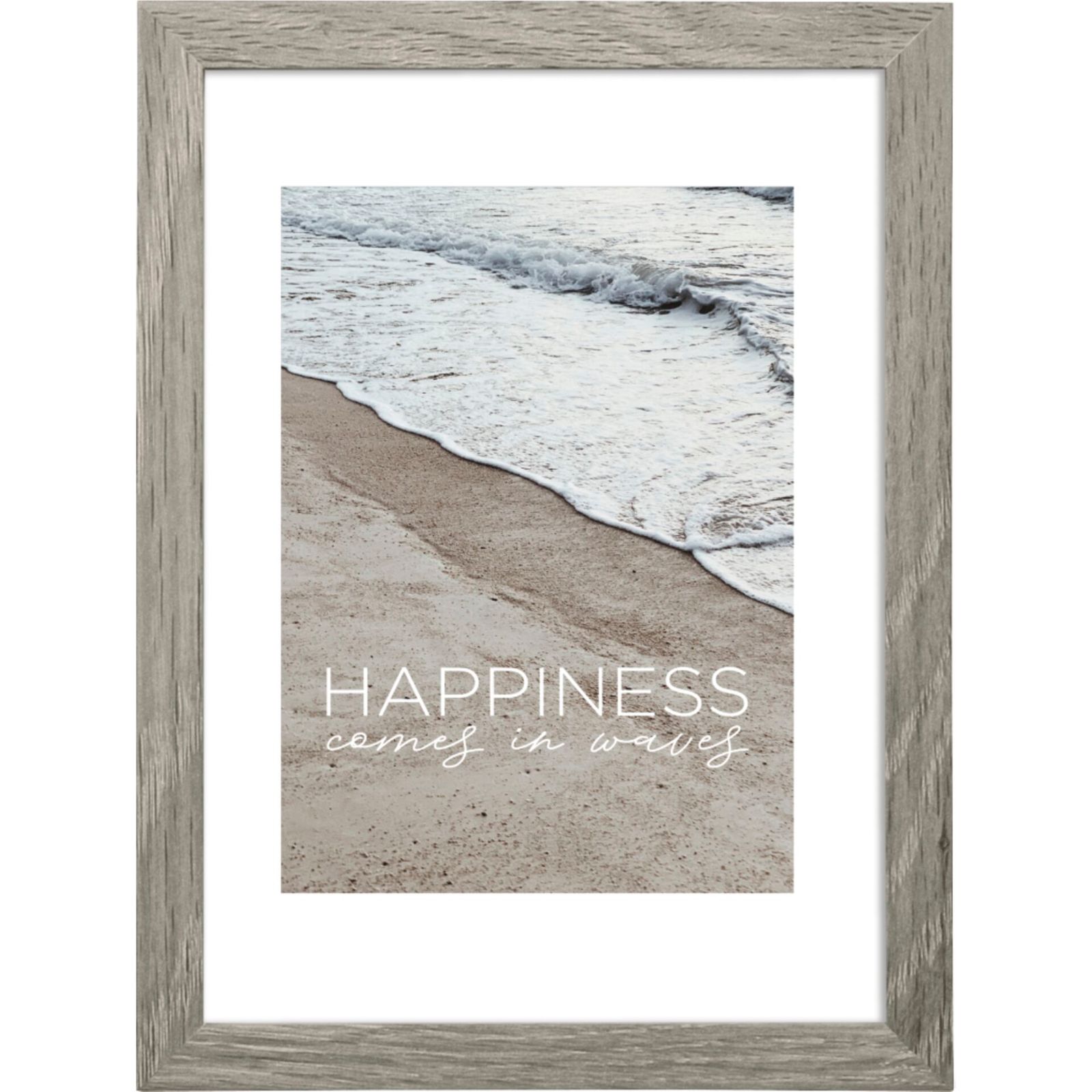 Hama Waves grau            30x40 Holz                      193088