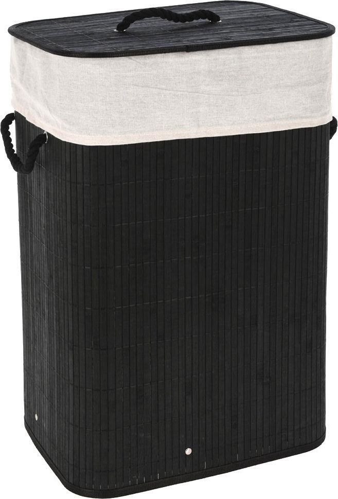 Koš na prádlo Vilde 60L, černý