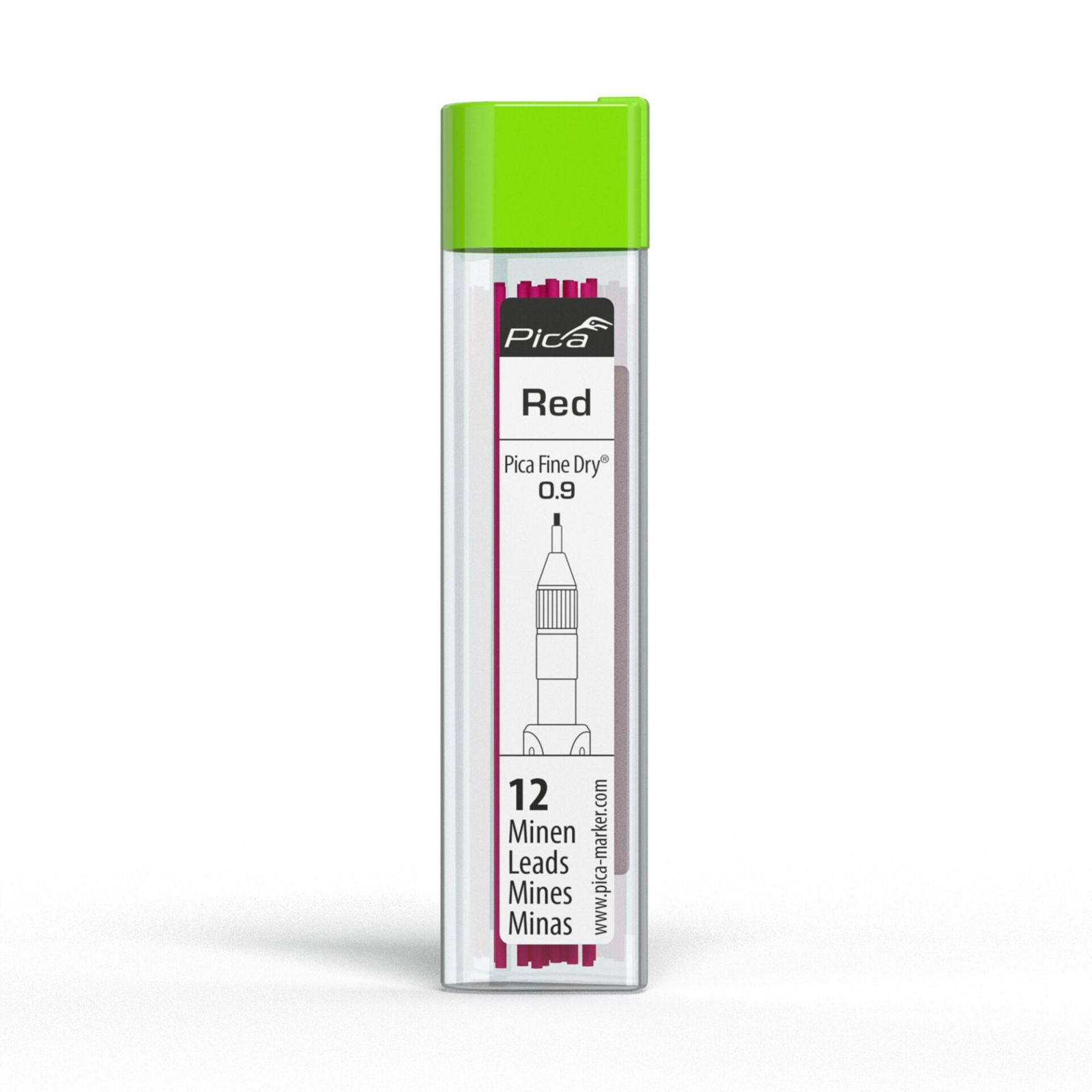 Pica Fine-Dry Refills red