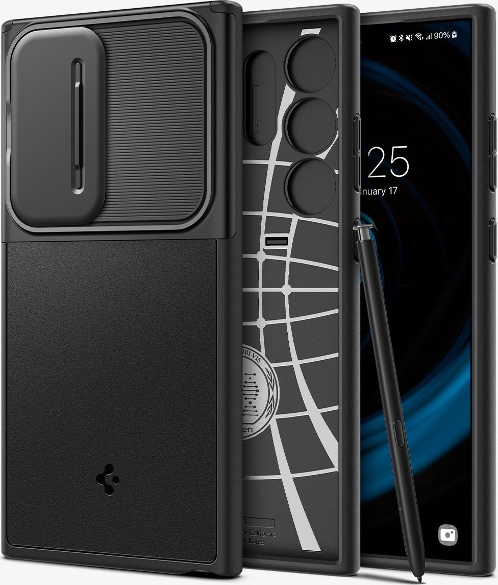 Spigen Pouzdro Optik Armor pro Samsung Galaxy S24 Ultra (černé)