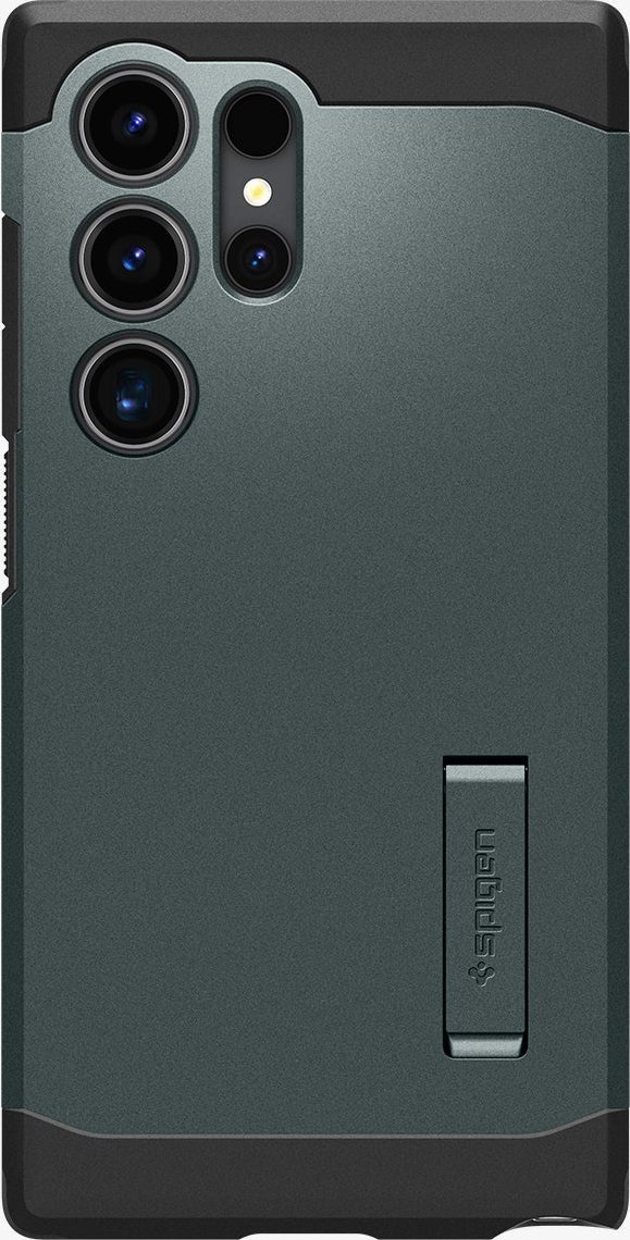 Spigen Tough Armor, hluboce zelená - Samsung Galaxy S24 Ultra