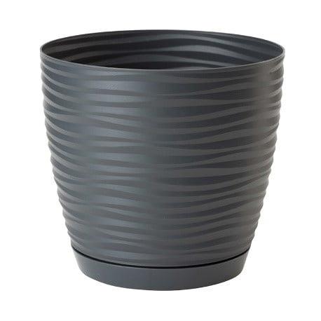 Hrniec Form Plast Petit 3040, plast, O19cm, sivý
