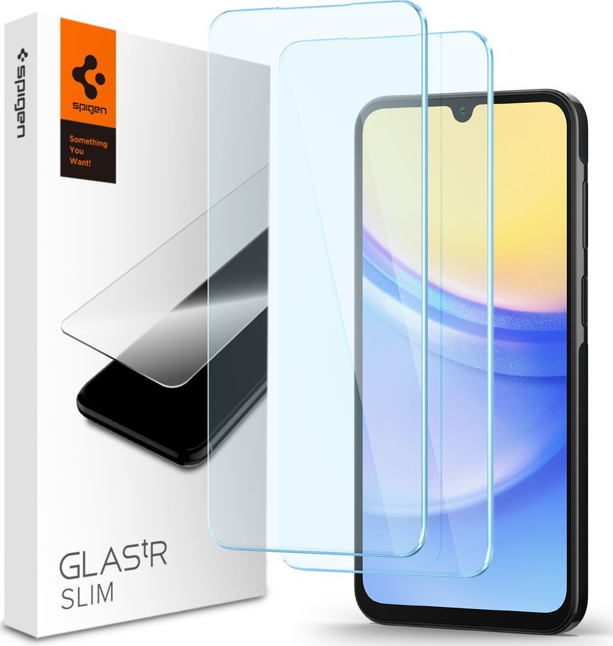 Spigen Slim Glass tR 2 kusy - Samsung Galaxy A25 5G/Galaxy A15/Galaxy A15 5G