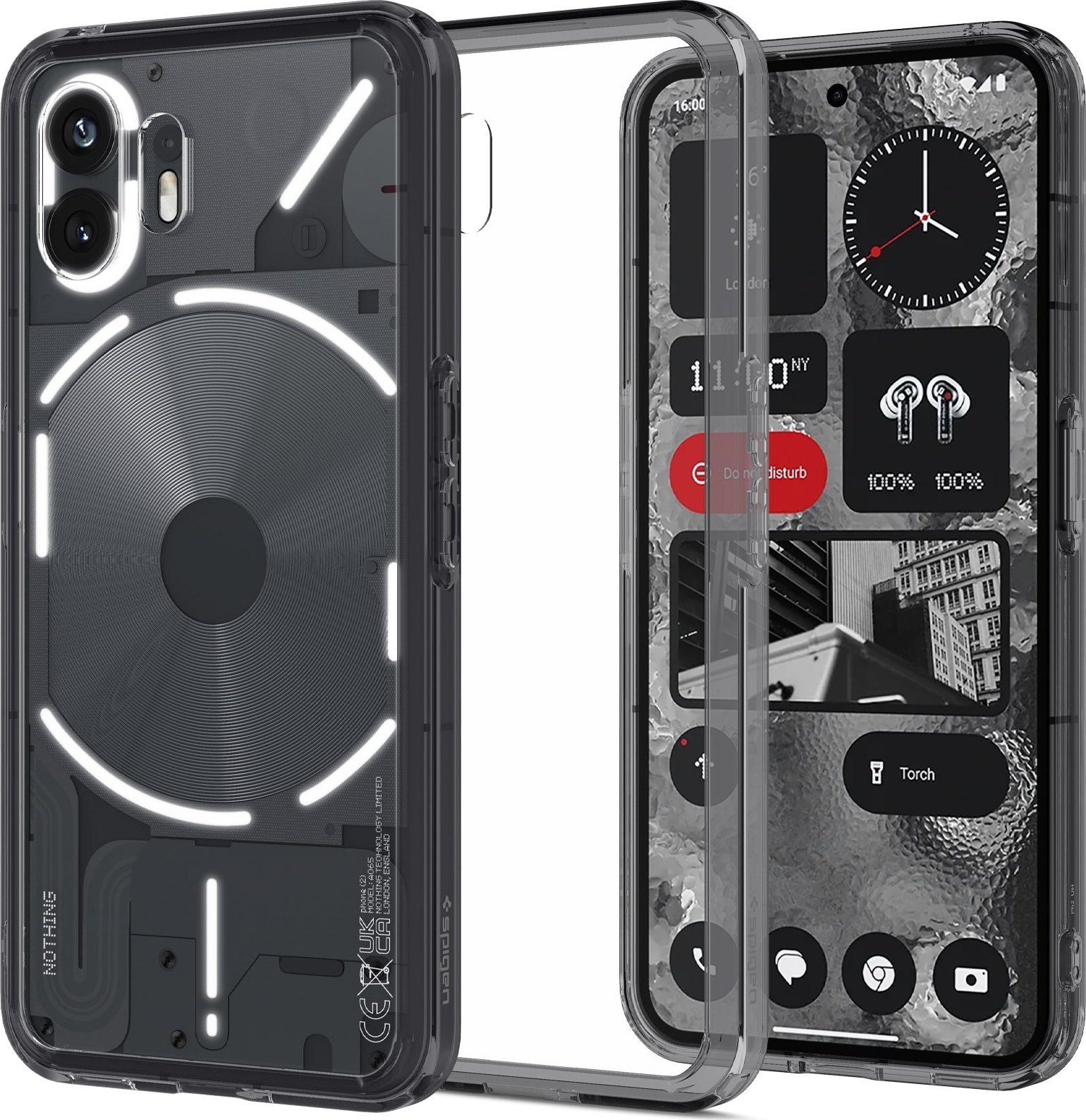 Spigen Ultra Hybrid, Space Crystal - Nothing Phone (2)