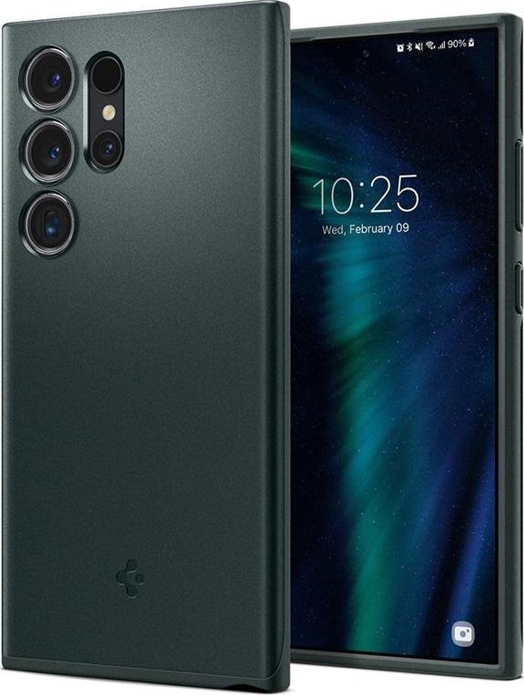 Spigen Thin Fit, hluboce zelená - Samsung Galaxy S24 Ultra