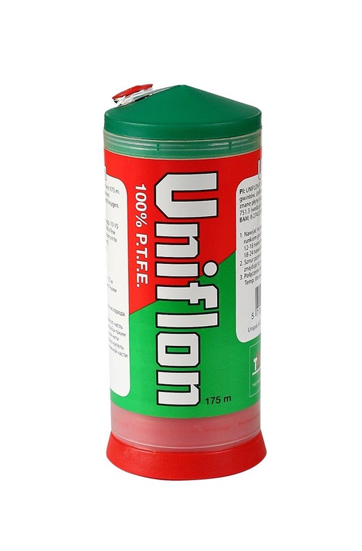 Těsnící závit 175 m, UNIFLON, UNIPAK