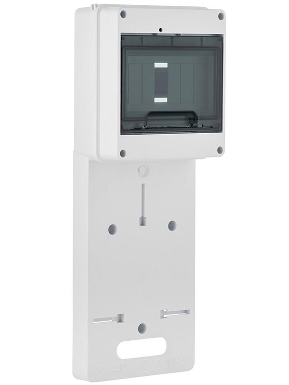Panel pre elektromer s panelom, 1 fáza, 7 modulov