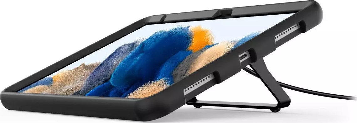 Compulocks Galaxy Tab A8 10.5  Secured Kickstand - Nárazník pro tablet - stojan - guma, kov - černá - pro Samsung Galaxy Tab A8